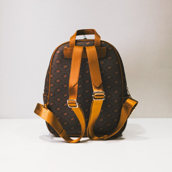 Backpack με τύπωμα BROWN - Image 3