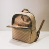 Backpack με τύπωμα και δύο φερμουάρ ξεχωριστά - Image 5